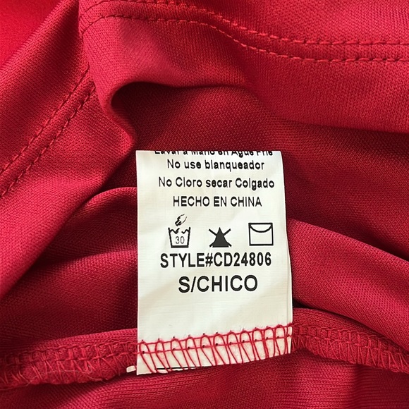 Red Lace Dress - Picture 9 of 12